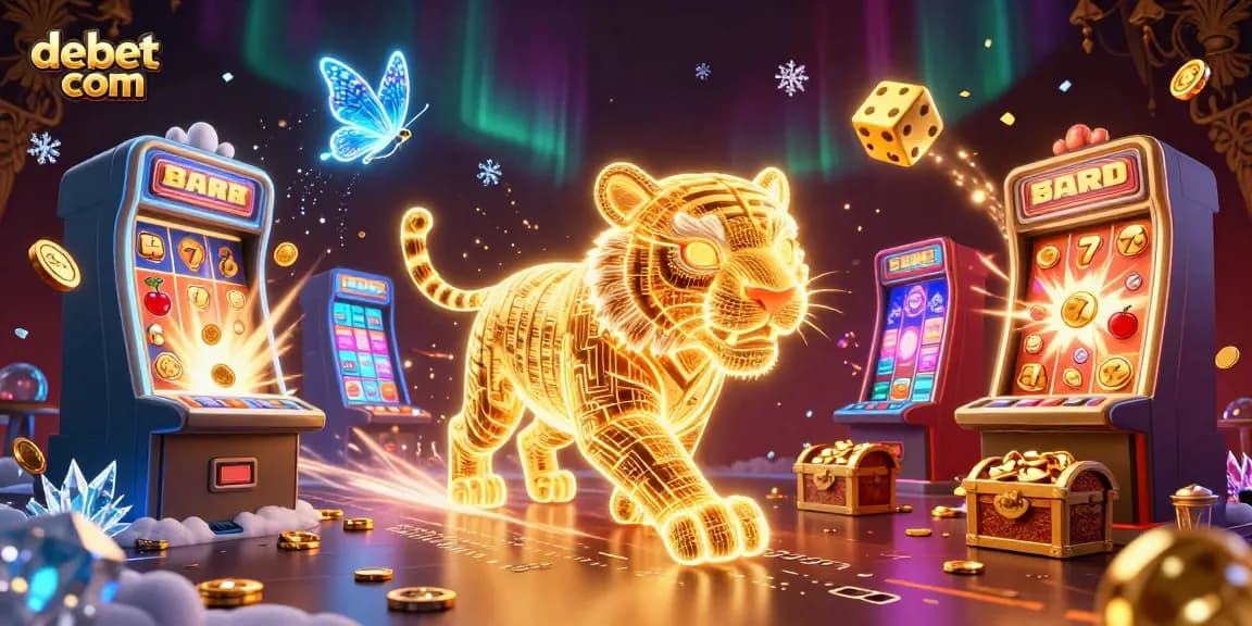 Experience winning moments with debet com’s thrilling 3D casino adventure showcasing jackpot excitement and vibrant games.