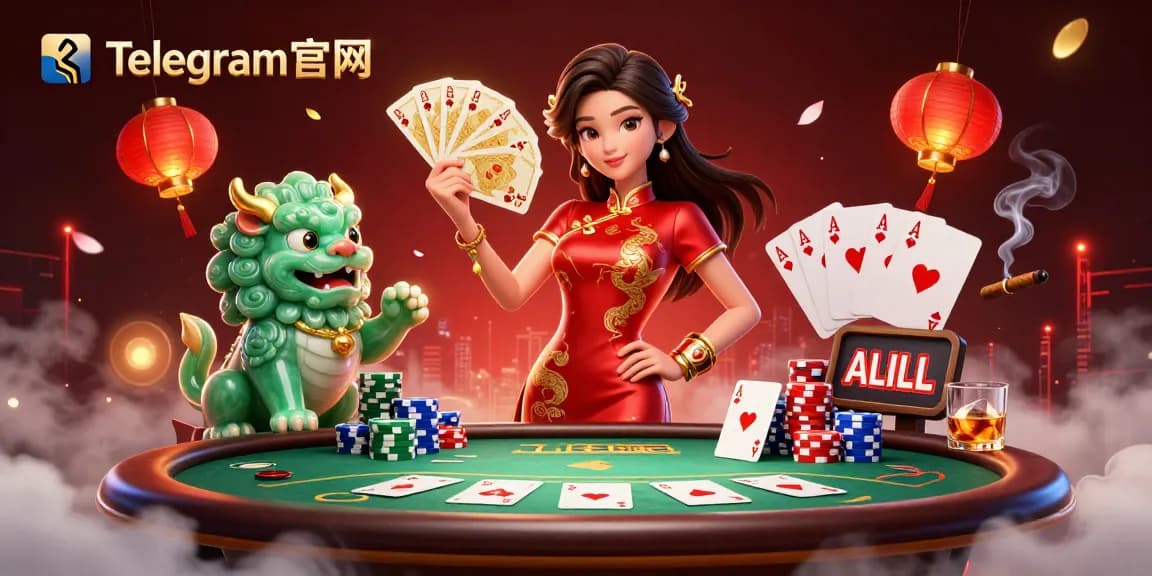 在Telegram官网参与刺激的牌类游戏,一位优雅的赌徒手握金色卡牌。