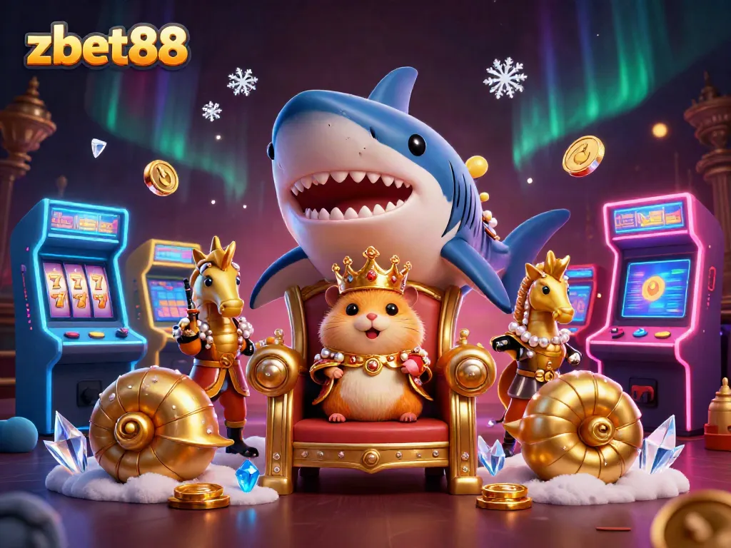 Experience zbet88 with a thrilling casino scene featuring engaging characters and vibrant gaming elements.