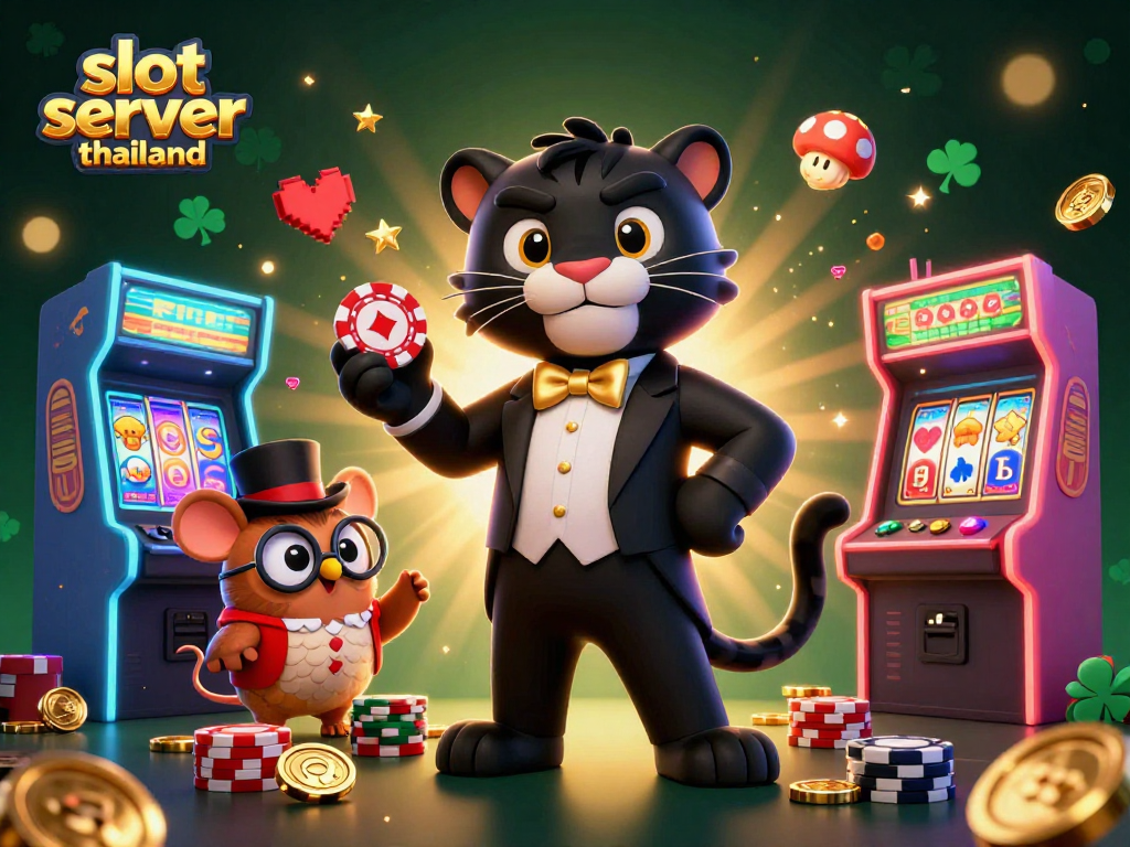Play exciting games on the slot server thailand with engaging characters and vibrant casino visuals.