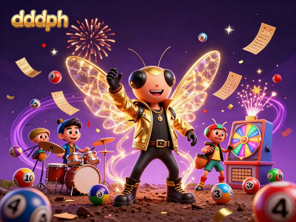 Experience dddph excitement with a vibrant 3D casino scene filled with dynamic game elements